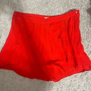H&M Red Women's Shorts